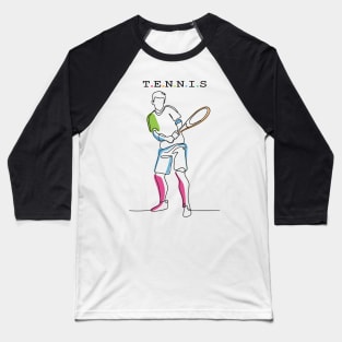 Tennis Sport Baseball T-Shirt